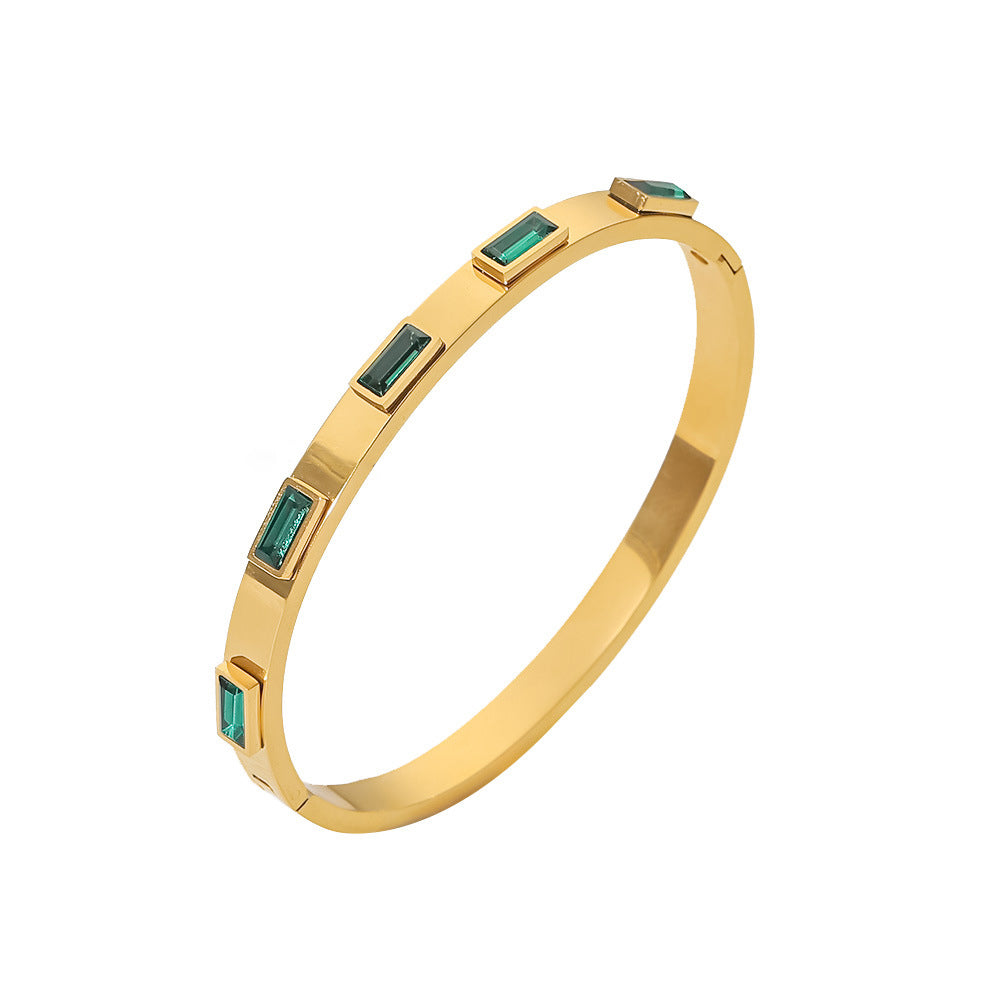 Adora London Ella Bangle Classic style zircon bangle