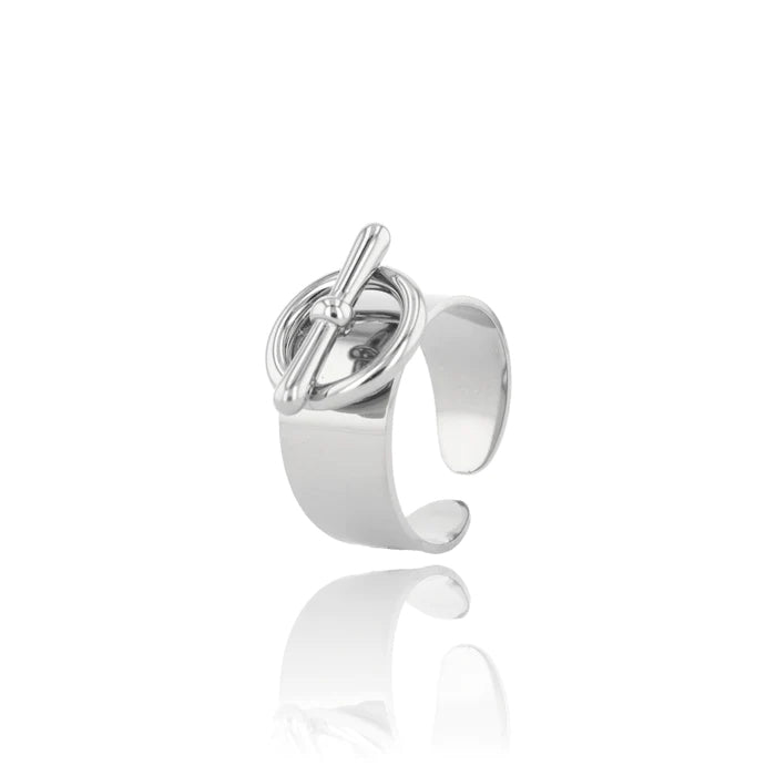 Adora London The Ezra Ring in Silver