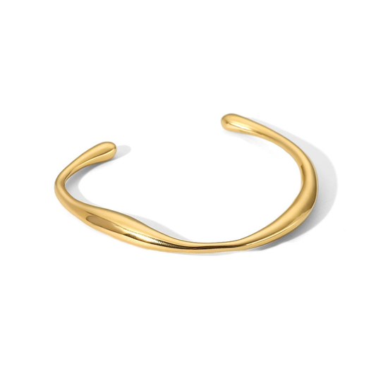 Adora London Lyra Bangle simple style cut out bangle