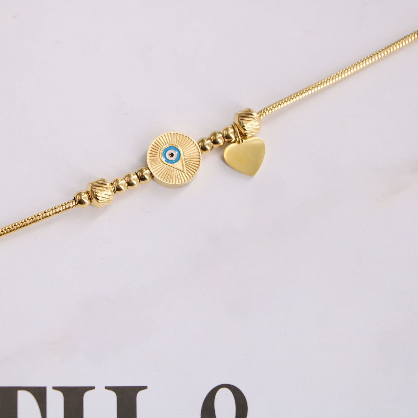 Adora London The Evil Eye Bracelet had beautiful deatiling