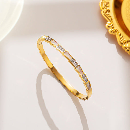 Adora London Olivia Bangle Simple style snake style bangle