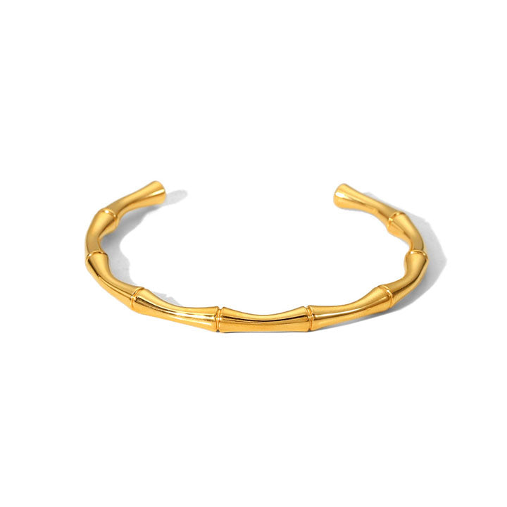 Adora London The Emily Bangle 18K gold plated 3/4 Bangle