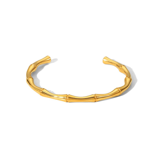 Adora London The Emily Bangle 18K gold plated 3/4 Bangle