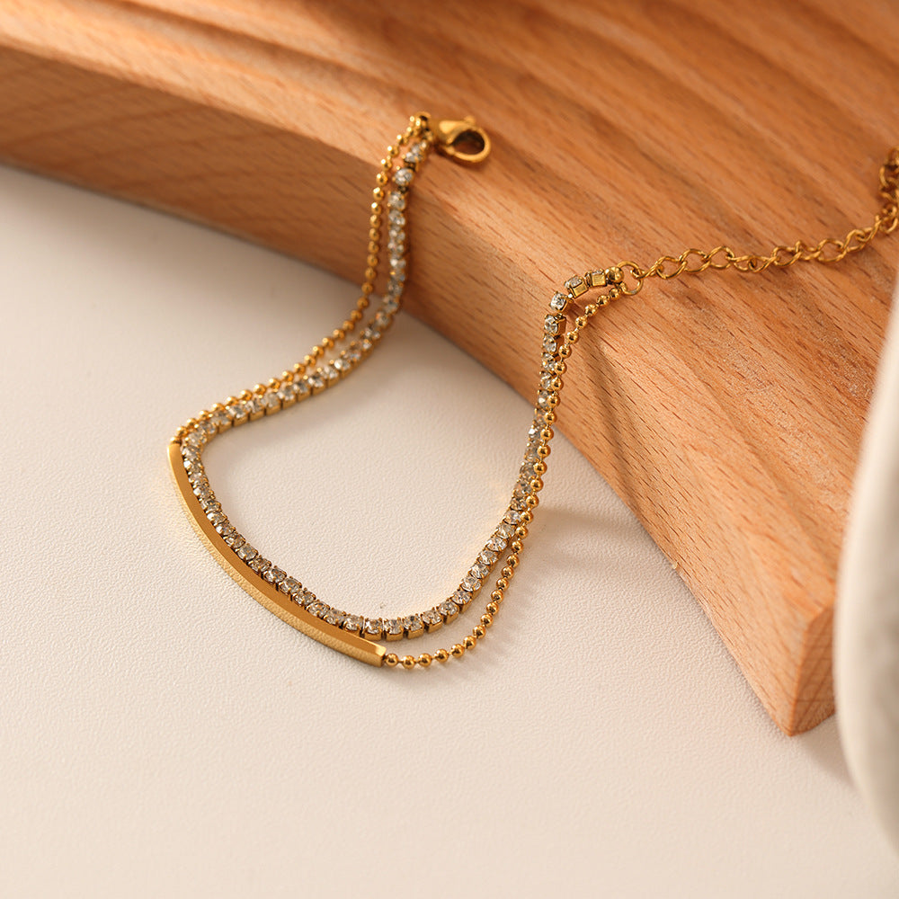 Adora London The Zara Bracelet 18K gold plated bracelet