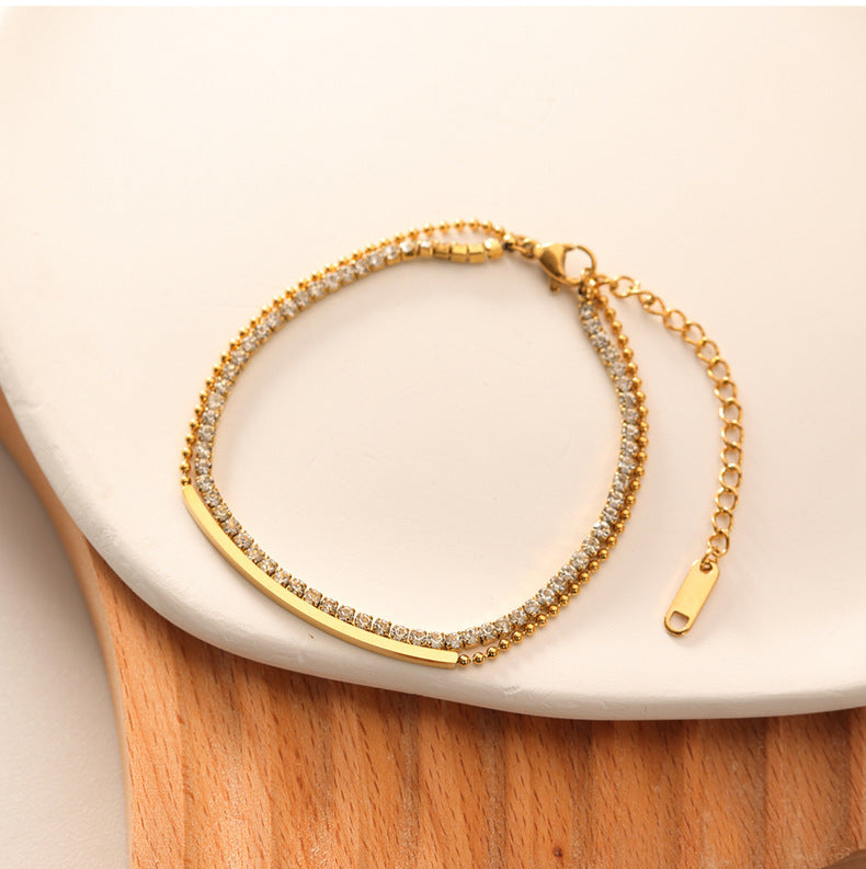 Adora London The Zara Bracelet 18K gold plated bracelet