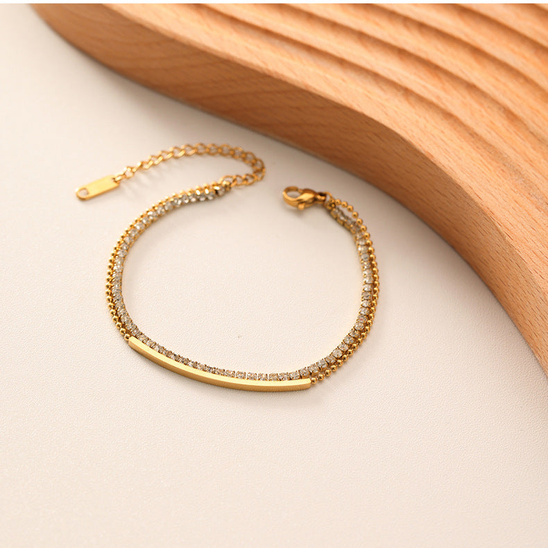 Adora London The Zara Bracelet 18K gold plated bracelet