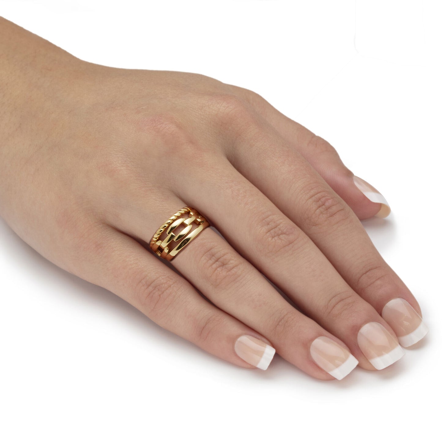 Adora London Lydia Ring in Gold Stainless Steel
