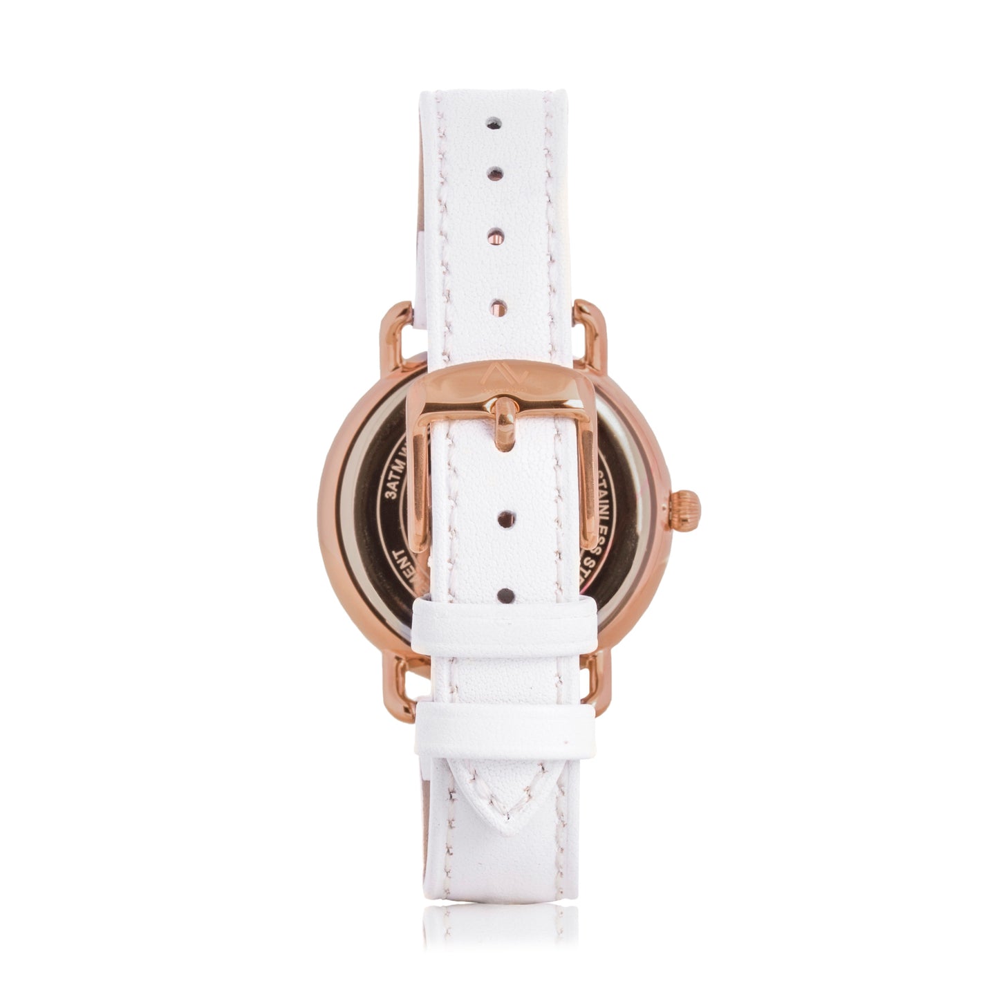 Adora London Watch white with white face