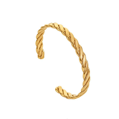 Adora London Leah Bangle simple style rope style bangle